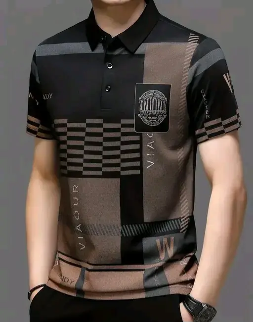 Men's Regular Black T-shirt